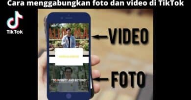 Cara menggabungkan foto dan video di TikTok